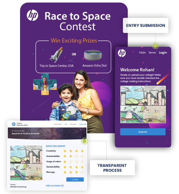 Interactive Contests - Engagement-Driven Campaign Module
