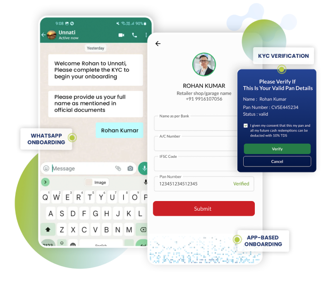 Multiple Onboarding Methods – Flexible Partner Enrollment Options
